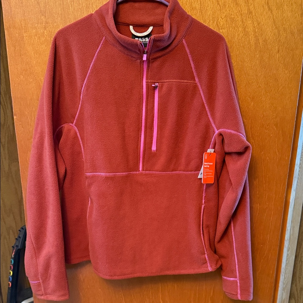 Bass Outdoor Fleece Quarter-Zip Pullover